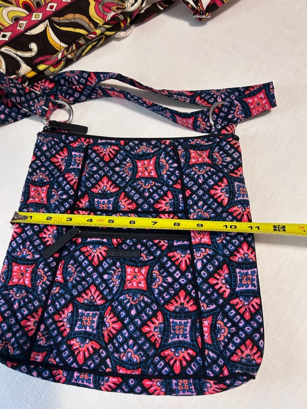 Vera Bradley Navy and Pink Quilted Crossbody Duo (Two Bags) NWT - Picture 10 of 10